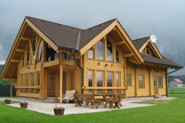 Dokončený luxusní srub