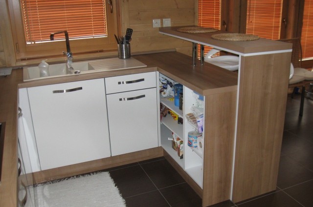 Kuchyně luxusního srubu