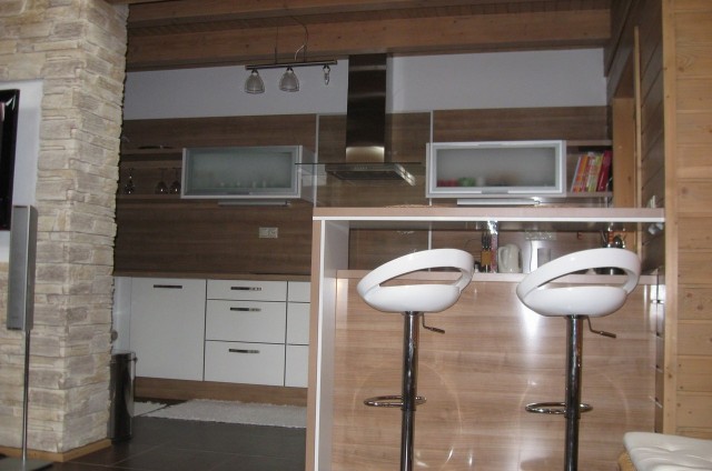 Kuchyně luxusního srubu