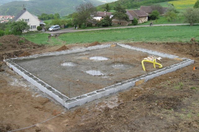 Podkrovní srubový dům Beroun