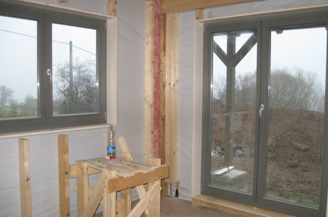 Podkrovní srubový dům Beroun