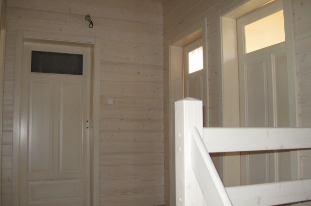 Podkrovní srubový dům Beroun