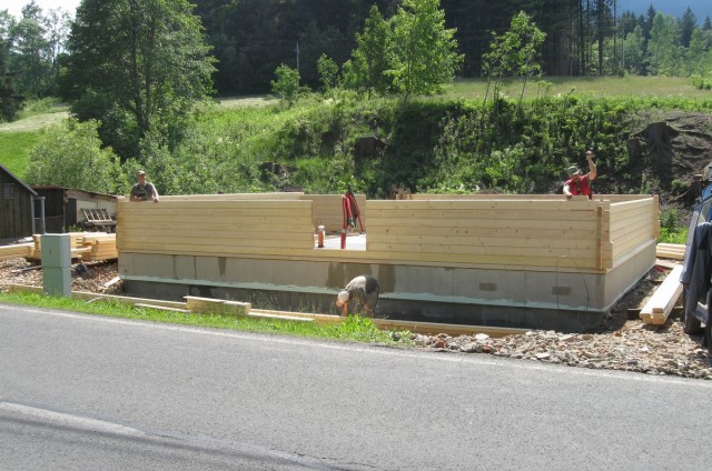 Dřevostavba Bělá pod Pradědem