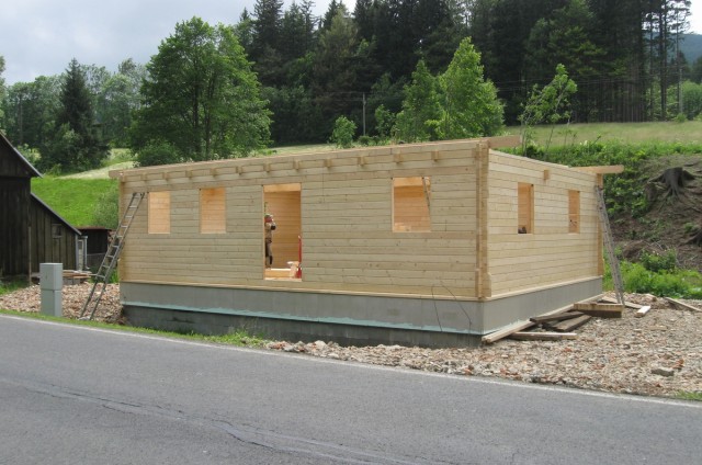 Dřevostavba Bělá pod Pradědem