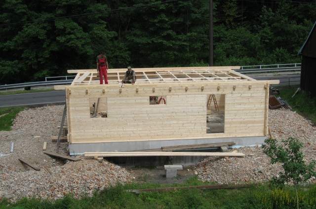 Dřevostavba Bělá pod Pradědem