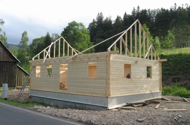 Dřevostavba Bělá pod Pradědem