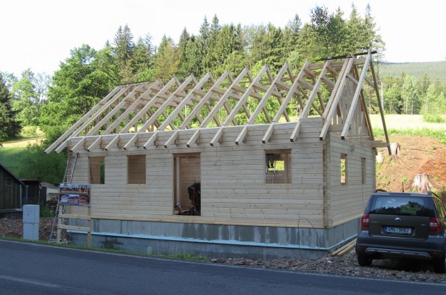 Dřevostavba Bělá pod Pradědem