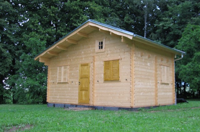 Malý dřevěný domek Bělotín