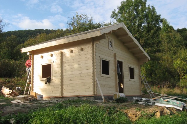 Menší srubová chata Púchov (SR)