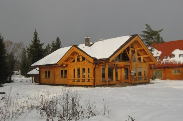 Moderní srubový dům Pribylina 