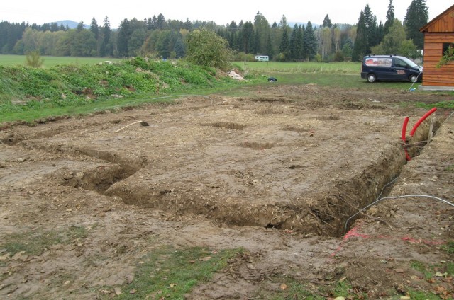 Přízemní dřevostavba Velké Losiny