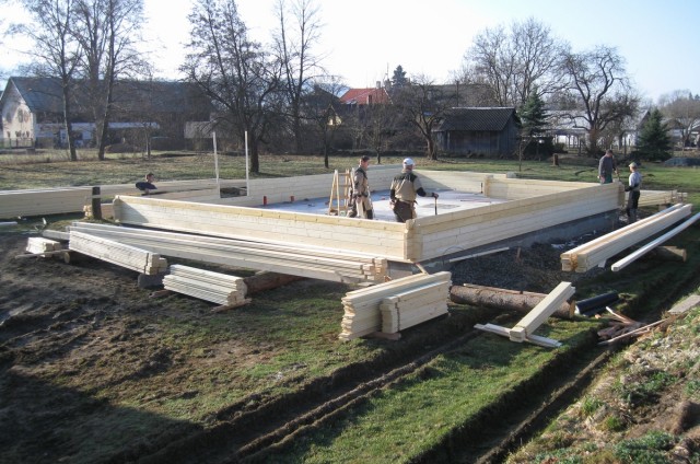 Přízemní dřevostavba Velké Losiny