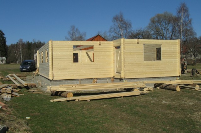 Přízemní dřevostavba Velké Losiny