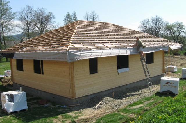 Přízemní dřevostavba Velké Losiny