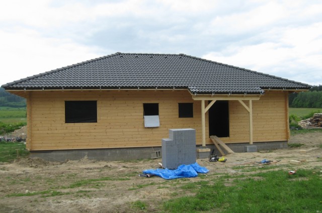 Přízemní dřevostavba Velké Losiny