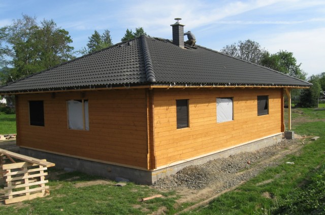 Přízemní dřevostavba Velké Losiny