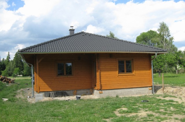 Přízemní dřevostavba Velké Losiny