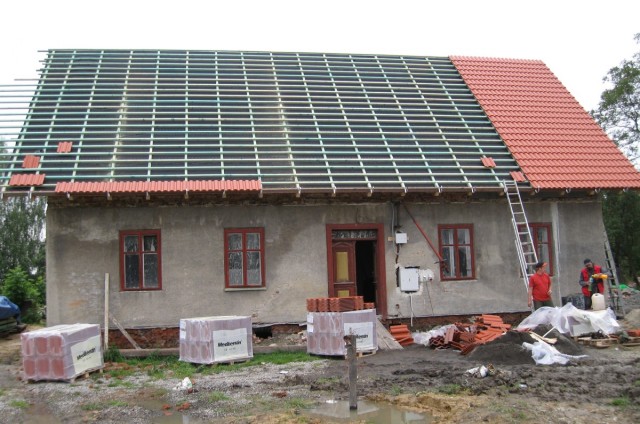 Tesařské, pokrývačské a další stavební práce