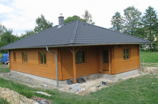 Přízemní dřevostavba Velké Losiny