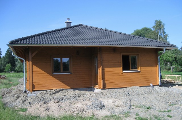 Přízemní dřevostavba Velké Losiny