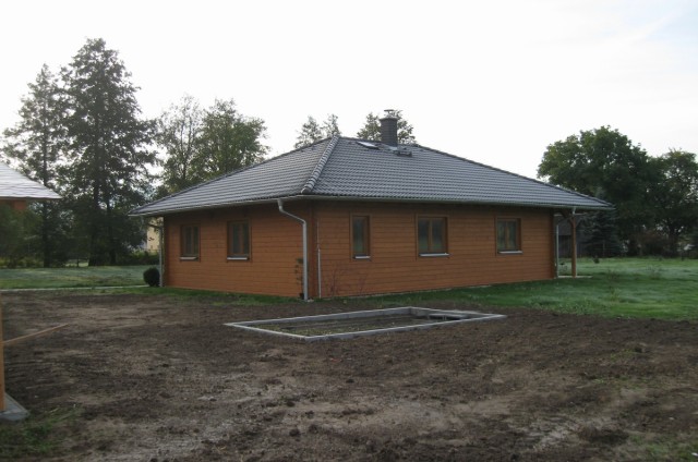 Přízemní dřevostavba Velké Losiny