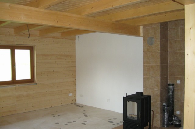 Přízemní dřevostavba Velké Losiny