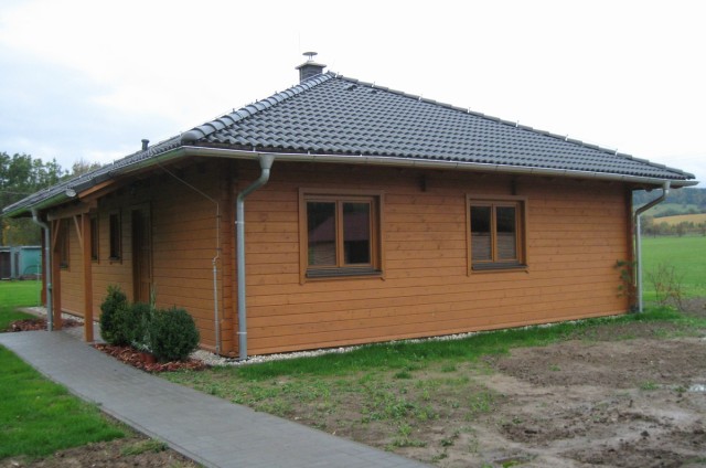 Přízemní dřevostavba Velké Losiny