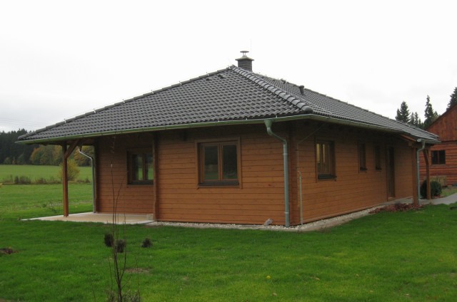 Přízemní dřevostavba Velké Losiny