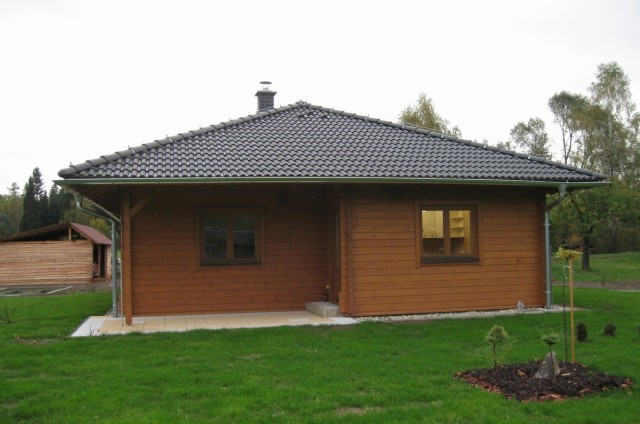 Přízemní dřevostavba Velké Losiny