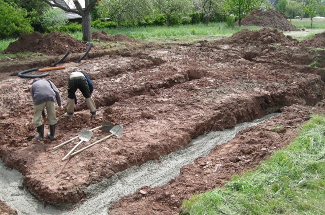 Základy srubového domu