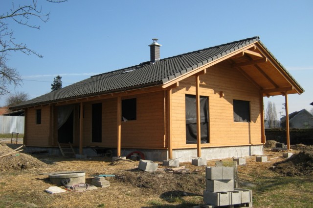 Srubový bungalov Olomouc