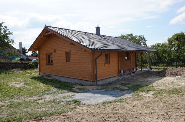 Srubový bungalov Olomouc