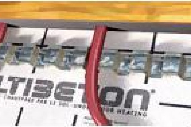 Montáž podlahového vytápění za tepla Multibeton