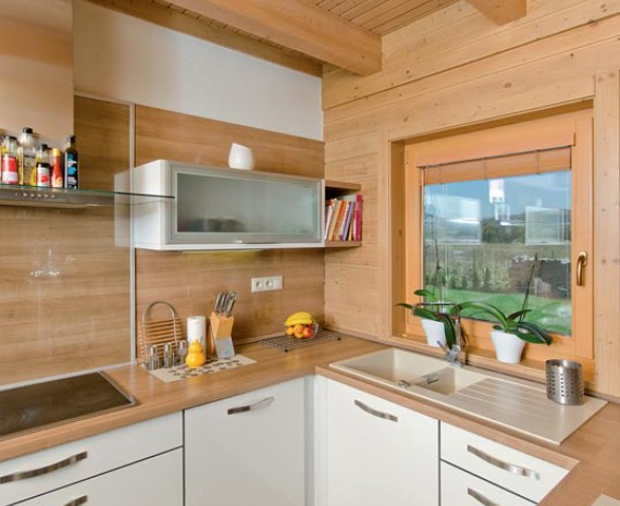 Masivní dřevostavba Slovensko - listopad 2012