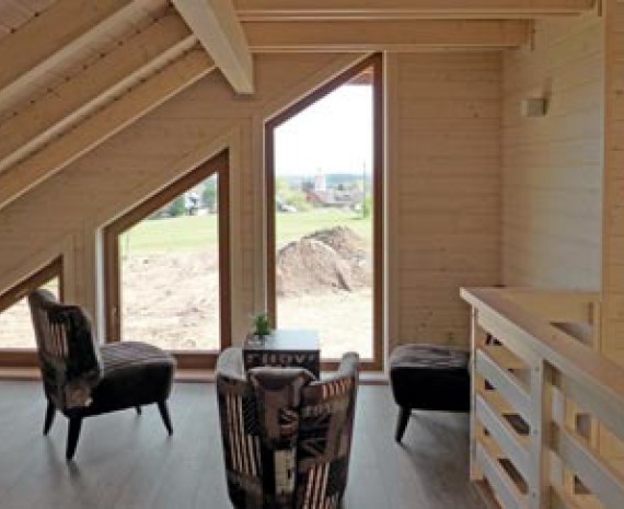 Nízkoenergetický srub - březen 2014