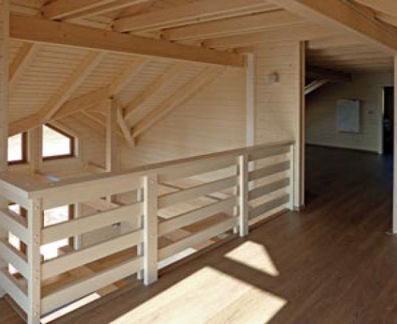 Nízkoenergetický srub - březen 2014