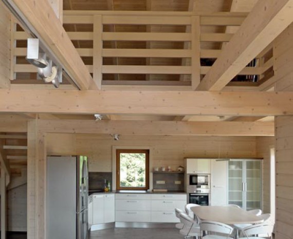 Nízkoenergetický srub - březen 2014