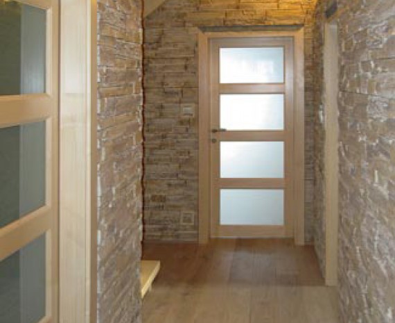 Nízkoenergetický srub - únor 2013