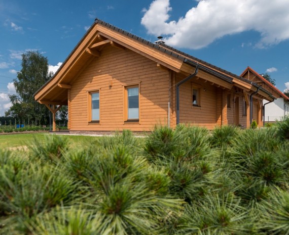 Srubový dům v časopise