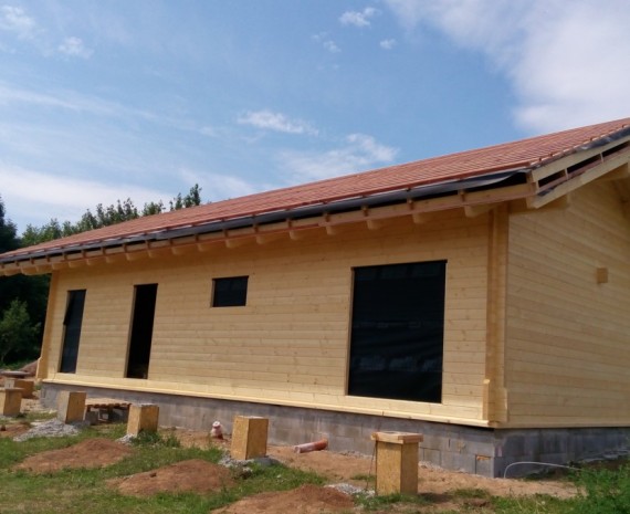 Útulný srubový dům