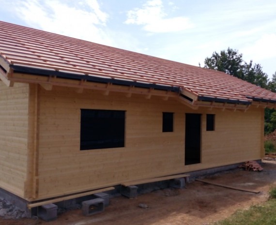 Útulný srubový dům