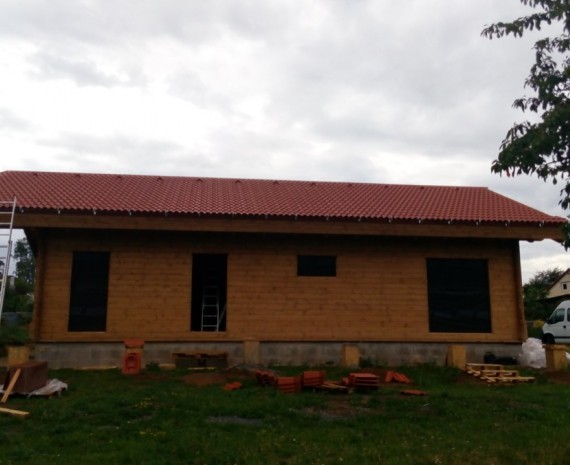 Útulný srubový dům