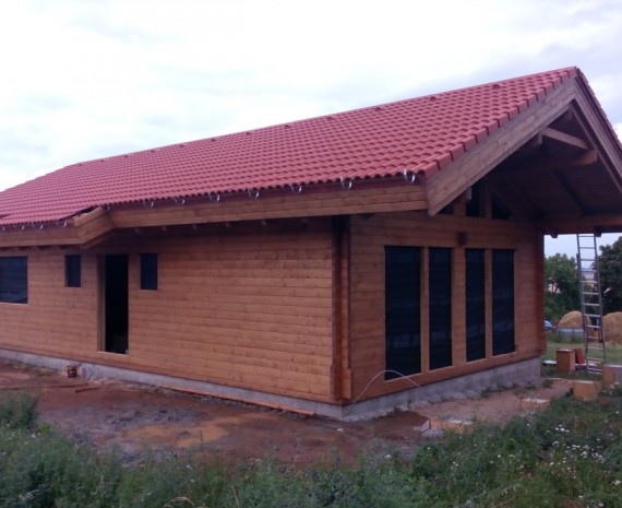 Útulný srubový dům