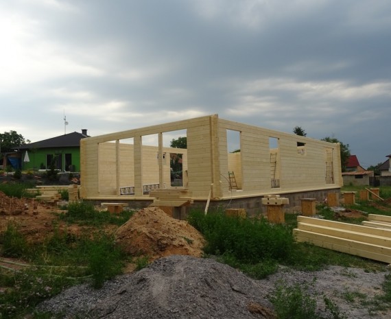 Útulný srubový dům