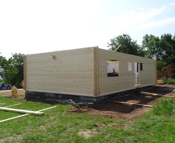 Útulný srubový dům