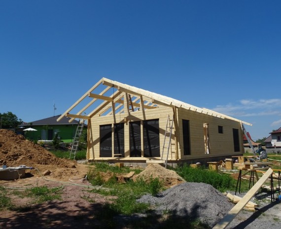 Útulný srubový dům