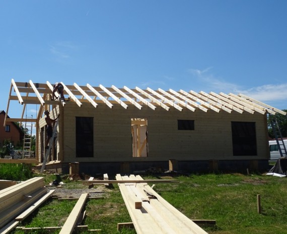 Útulný srubový dům