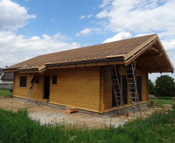 Útulný srubový dům