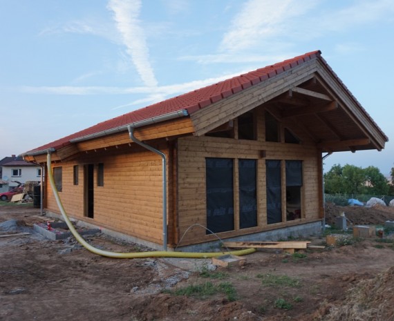 Útulný srubový dům