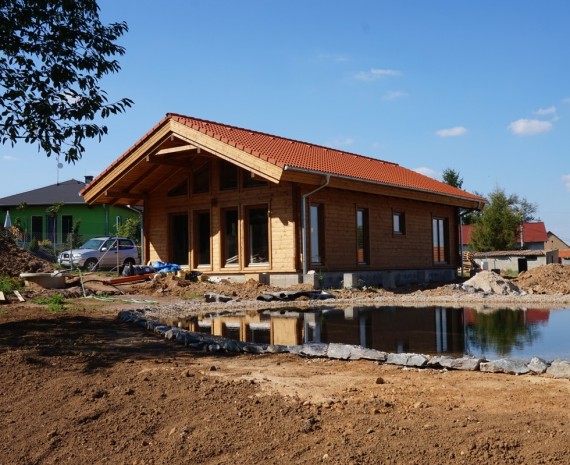 Útulný srubový dům